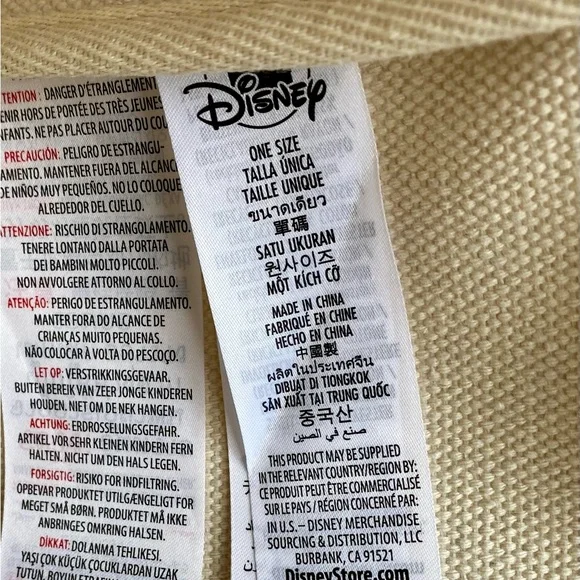 🆕 Disney Mickey and Minnie Mouse Canvas Tote Bag - Picture 12 of 12